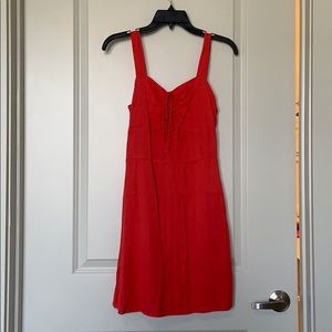 Red dress